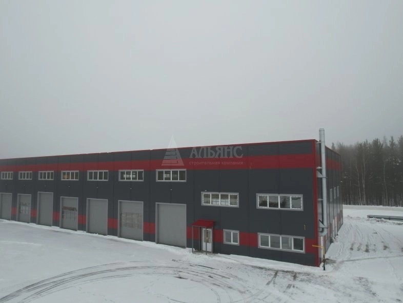 Ремонтно-механическая мастерская из сэндвич-панелей - фото 2