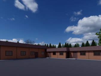 Гараж из сэндвич-панелей