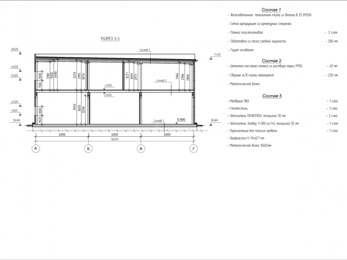 Планировка СТО из сэндвич панелей -  фото 5